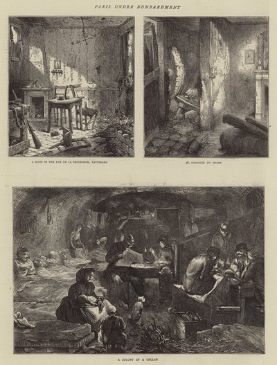 París bajo bombardeo de Edwin Buckman